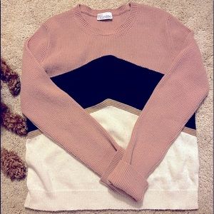 redValentino pink sweater Size L